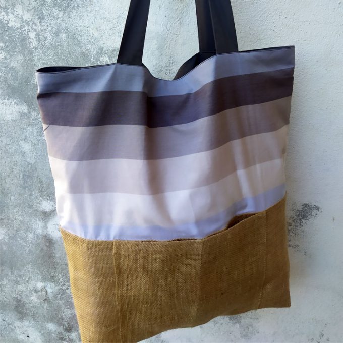Pops Your Shop - Saco Tecido - Cores da Savana